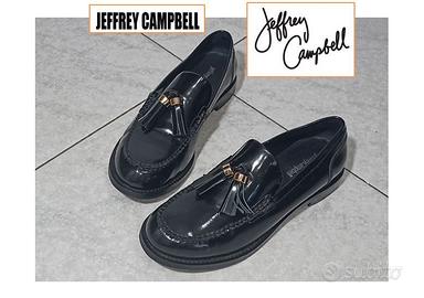 Nuovi Mocassini Jeffrey Campbell n.38 pelle Loafer