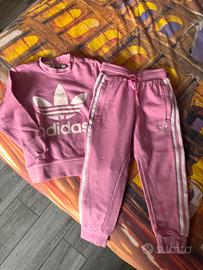 Tuta Adidas bambina 4/5 anni 110cm