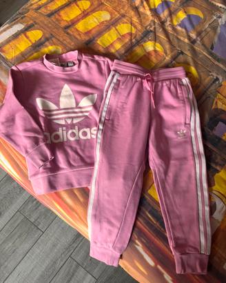 Tuta Adidas bambina 4/5 anni 110cm
