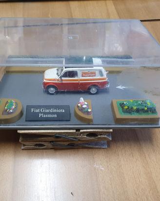 MODELLINO FIAT GIARDINIERA PLASMON DIORAMA