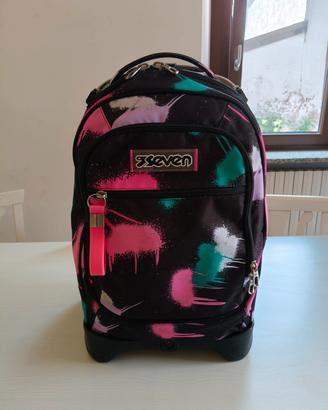 Zaino Seven da ragazza con trolley 