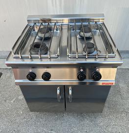 Cucina a 4 fuochi a gas GPL