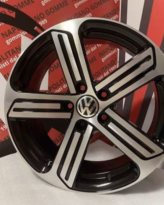 Cerchi Volkswagen golf 5 6 7 7,5 8 passat 18 polli