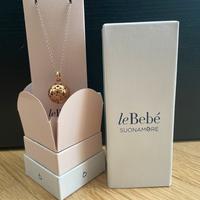 Ciondolo “Suonamore” LeBebé – Argento placcato oro