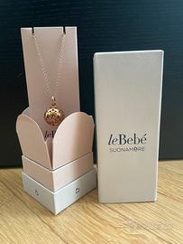 Ciondolo “Suonamore” LeBebé – Argento placcato oro