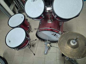 batteria  acustica bater  per bambini