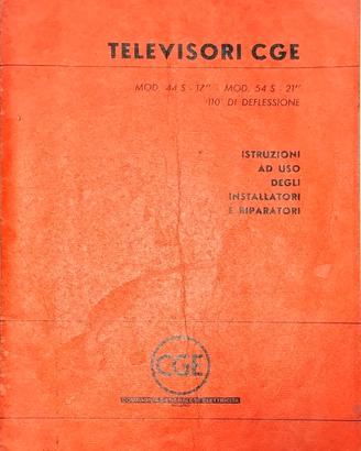 Schemi vintage per riparatori TV