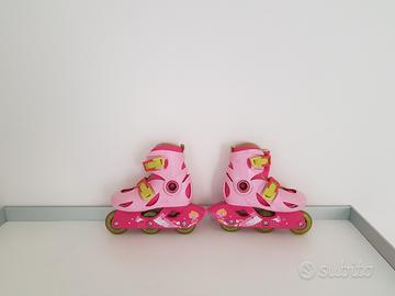 pattini rosa oxelo, per bambina numero 28/30