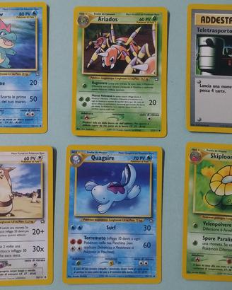 Carte Pokemon Set Neo Genesis Ita 2001