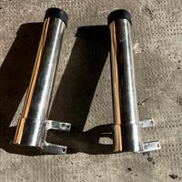 Porta canne da barca inox