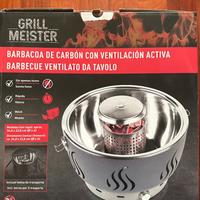 Barbecue carbonella ventilato