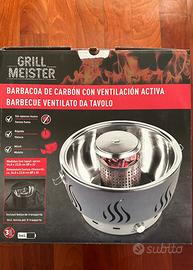 Barbecue carbonella ventilato