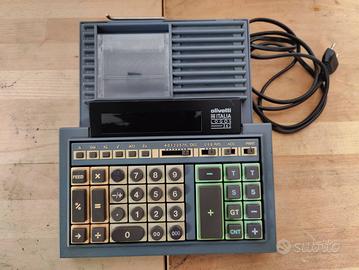 Calcolatrice Logos 362 design Olivetti vintage