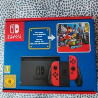 Nintendo Switch ed. Super Mario NUOVA + accessori