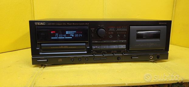 TEAC カセットCDプレーヤー AD-500 動作品 - 通販 - www