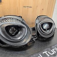 Fanali 500 abarth carbonio full led bi led