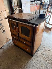 Cucina economica / stufa a legna SIDEROS con forno