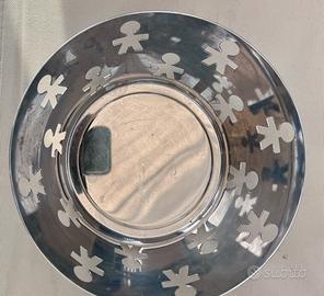 Fruttiera /cestino Alessi Girotondo in acciaio