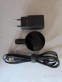 Google Chromecast 2a Gen con Alimentatore