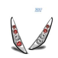 FANALI FIAT PUNTO 2 99-03 LOOK LEXUS CROMATO