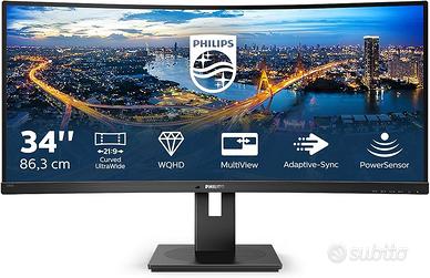 Philips 345B1C Gaming Monitor Curvo 34"