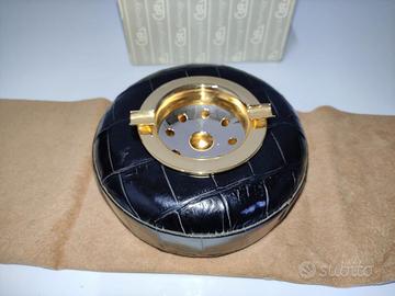 PORTACENERE in pelle CROCCO della RENZO ROMAGNOLI