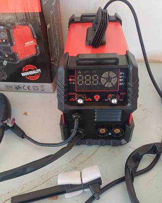 saldatrice mig 650  a gas accessori inclusi 