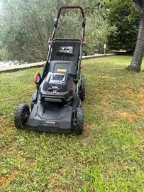 Tosaerba Parkside con batterie e caricabatterie