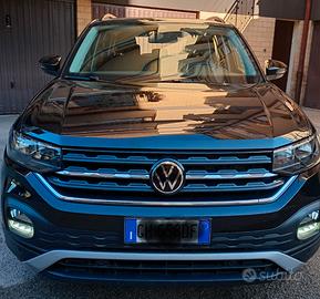 Volkswagen t-cross 1.0 95 CV benzina style nera
