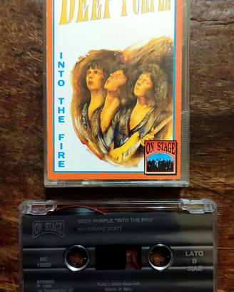 Musicassetta DEEP PURPLE INTO THE FIRE 1992 Rock 