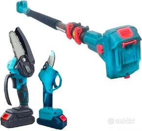 Kit potatura 48v  - Kit Cesoia con Asta 3in1 -