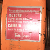 Motore Lombardini LDA 97, cambio Pasquali