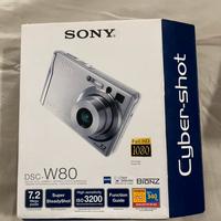 Macchinetta Sony dsc-W80
