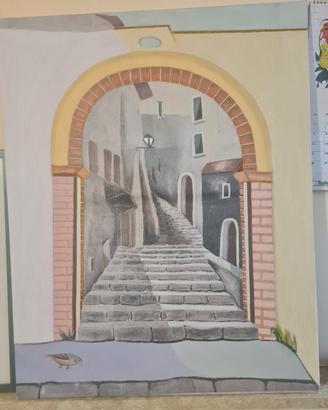 Dipinto ad olio su tela 