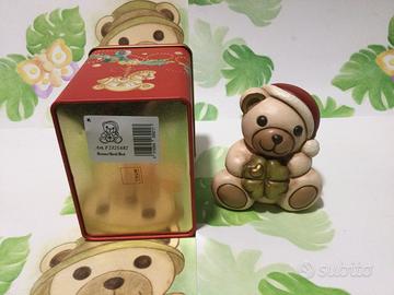 Thun Teddy Cappello Babbo Natale Quadrifoglio