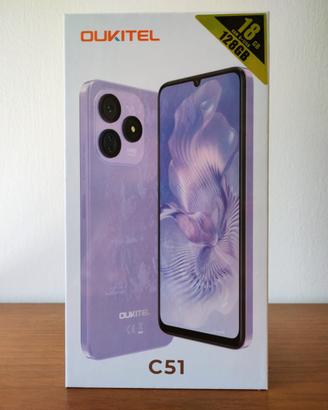 Smartphone Oukitel C51 18GB+128GB Android 14 Black