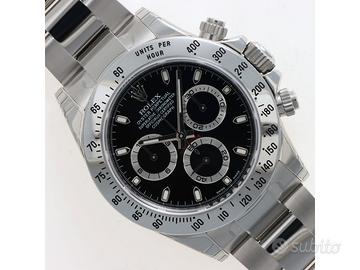 Rolex Daytona 116520 Nero NOS Anno 2015