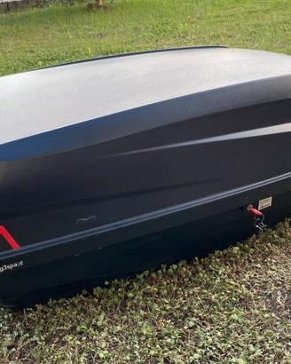 Box Auto. Portabagagli baule G3. usato una volta