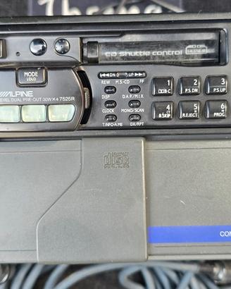 autoradio Alpine shuttle 7525