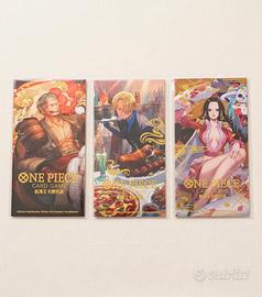 One Piece Tcg - Set Promo Zoro Sanji Hancock CN