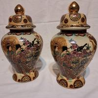 Coppia vasi Cinesi Royal Satsuma 