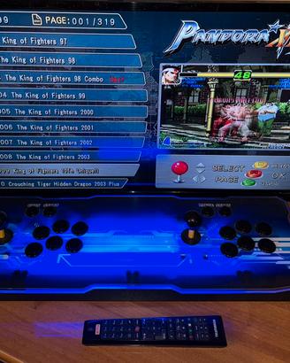 Console con giochi arcade piu tv