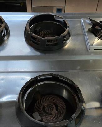 Cucina Cinese 6 fuochi centrale