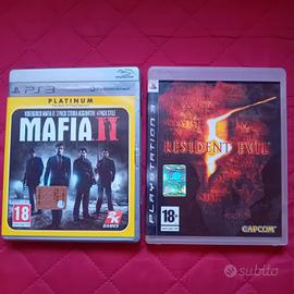 RESIDENT EVIL 5+MAFIA 2 PS3
