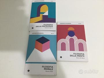 Tre libri LEZIONI DI FILOSOFIA