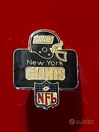 spilla pin distintivo dei Giants, New York