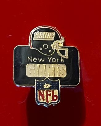 spilla pin distintivo dei Giants, New York
