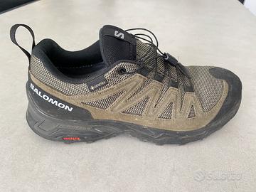 Scarpe trekking Salomon Goretex taglia 40