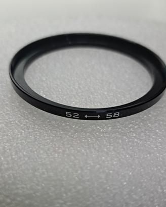 anello adattatore filtri 52-58 mm