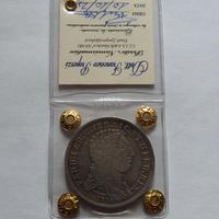 Napoli Ferdinando IV piastra 1815 RRRR D:G